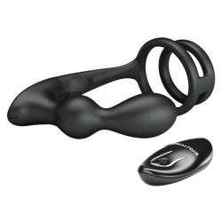 Pretty Love Cockring Plug Marshall Pretty Love 7.5 x 2.7 cm Noir